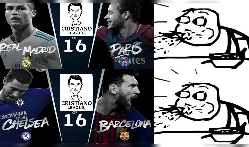 Champions League: los memes que dejó el sorteo de los octavos de final 
