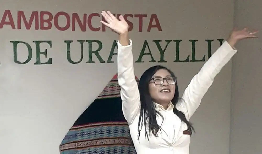 Universitaria obtuvo el grado de licenciada en la carrera de Nutrición. Foto: Midis.