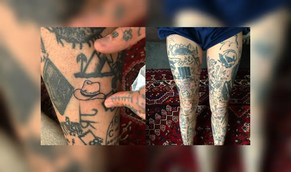 Desliza hacia la izquierda para ver los increíbles tatuajes que se realiza este joven durante la cuarentena. (Foto: Facebook) Desliza hacia la izquierda para ver los increíbles tatuajes que se realiza este joven durante la cuarentena. (Foto: Facebook)