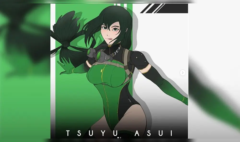 My Hero Academia: 'La ranita' Tsuyu es vista en su versión adulta [VIDEO]