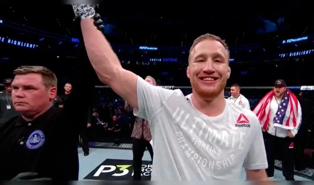 UFC Philadelphia Justin Gaethje noquea y 'El Fuerte' Barzola cae por decisión [RESUMEN]