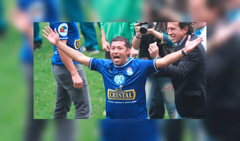El 'Chorri' se retiró del fútbol en 2011 con la camiseta de Sporting Cristal. Créditos: LR El 'Chorri' se retiró del fútbol en 2011 con la camiseta de Sporting Cristal. Créditos: LR