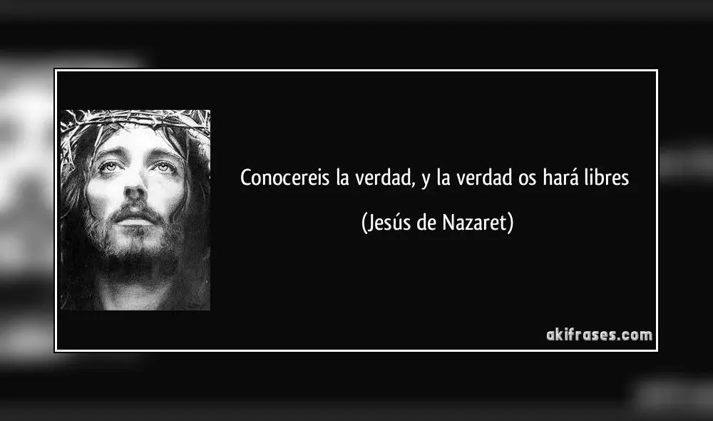 Frases celebres de Jesús de Nazareth. (Foto: Internet)