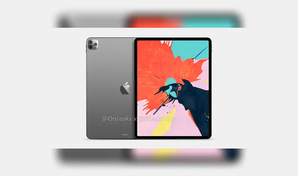 Los primeros renders revelarían el diseño del iPad Pro 2020.