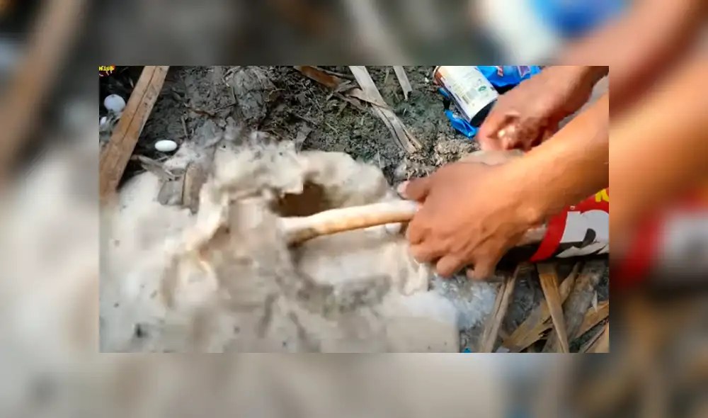 Desliza hacia la izquierda para ver las imágenes el viral de YouTube. Foto: Captura. Desliza hacia la izquierda para ver las imágenes el viral de YouTube. Foto: Captura.