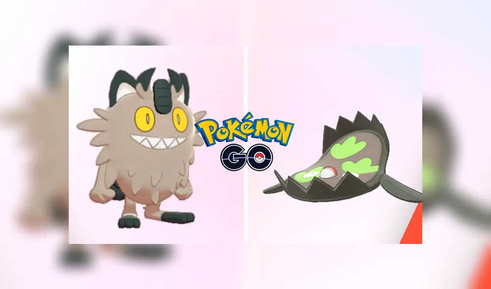 Llegan Meowth y Stunfisk en sus formas Galar a Pokémon GO como parte del Throwback Challenge.