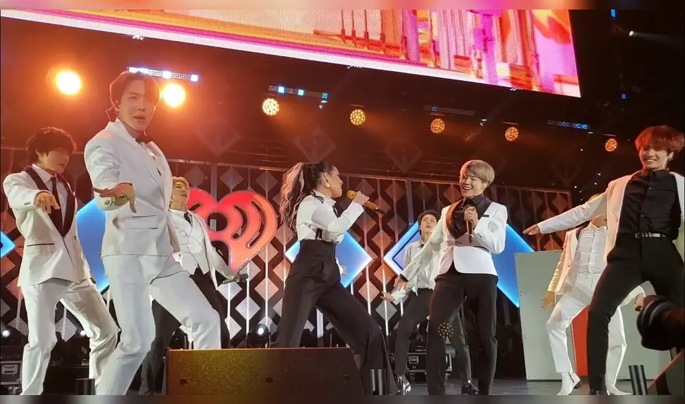 Estrellas de la música coincidieron en el escenario del Jingle Ball Tour de iHeartRadio.