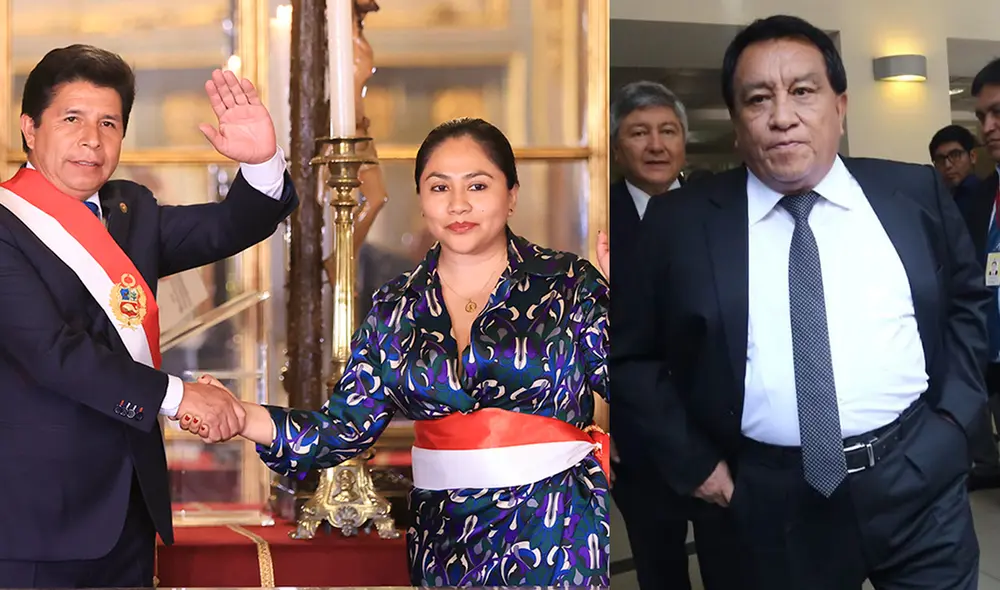 Pedro Castillo tomó juramento a Heidy Juárez como nueva ministra de la Mujer. Foto: Presidencia / La República