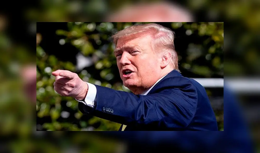 "Subiendo rápido. ¡Necesitamos el Muro más que nunca!", señaló Donald Trump en Twitter. Foto: EFE