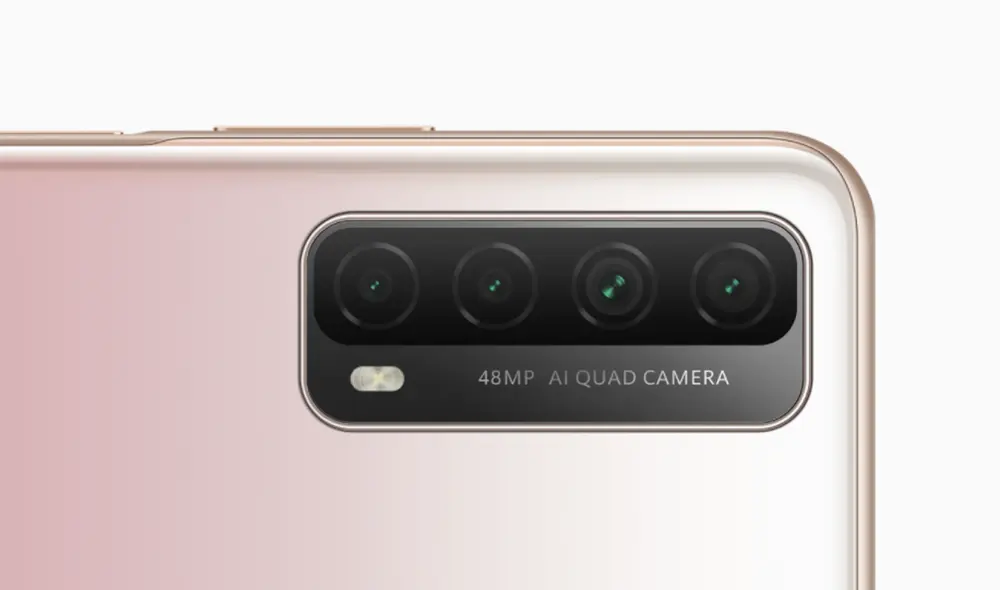 Sistema de cuádruple cámara trasera. | Foto: Huawei