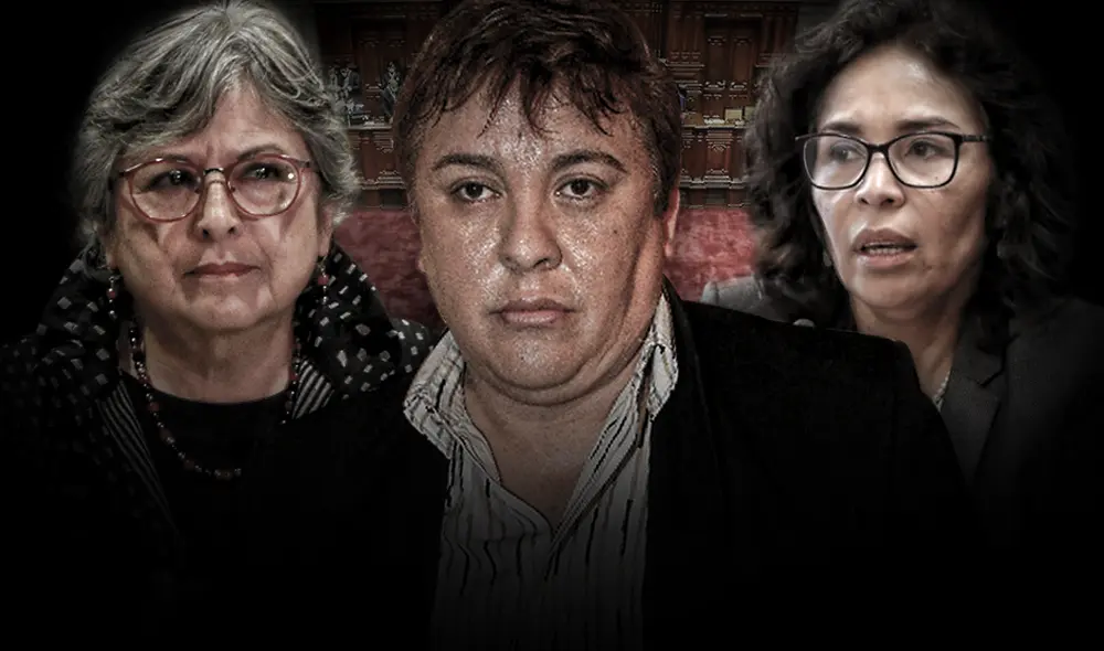 Richard Swing y exministras Sonia Guillén y Patricia Balbuena fueron citados por la Comisión de Fiscalización. Composición: Gerson Cardoso/La República.