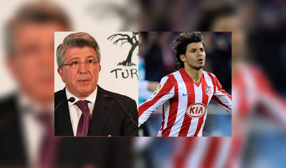 Presidente del Atlético de Madrid: “Agüero es el único que se ha marchado mal” Presidente del Atlético de Madrid: “Agüero es el único que se ha marchado mal”