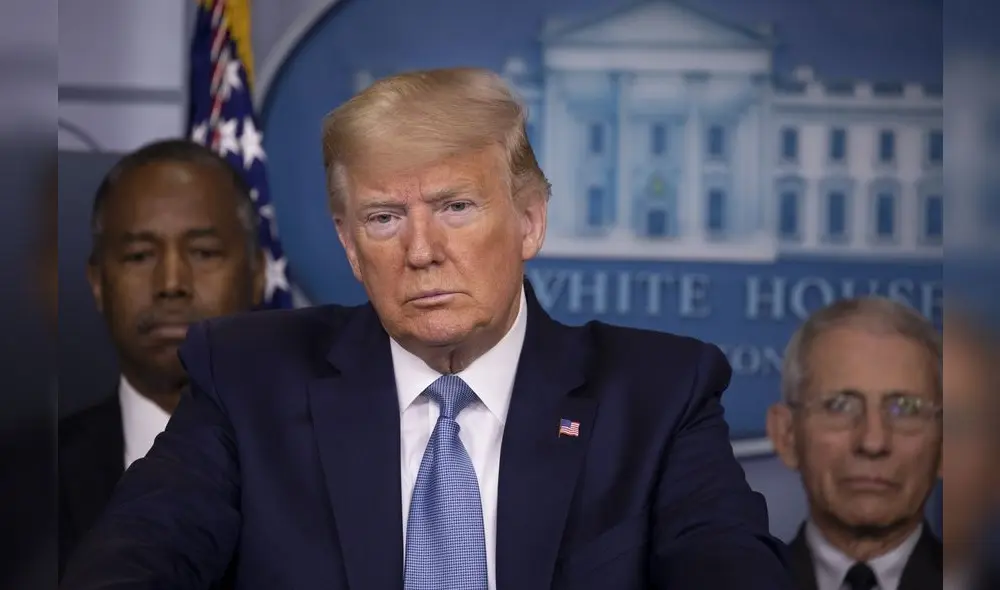 El gobernante también negó que haya respondido tarde a la pandemia. Foto: AFP.