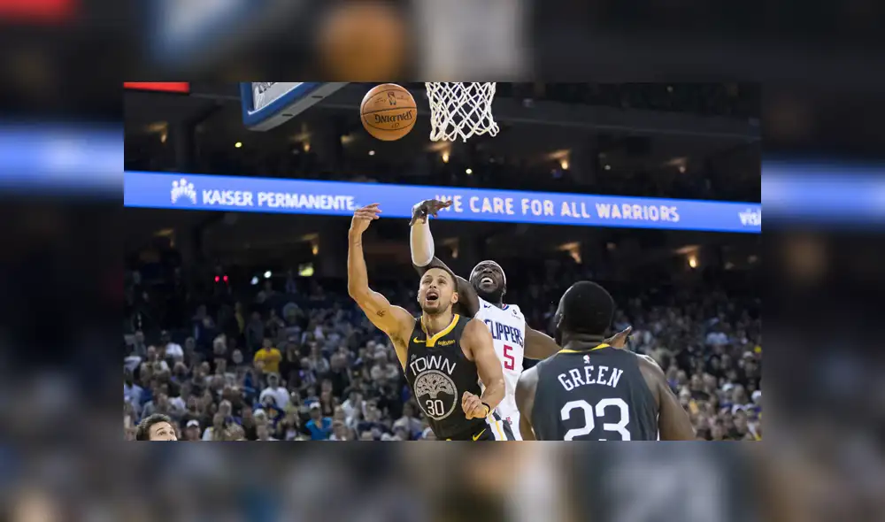 Warriors vencieron 121-104 a los Clippers por los Playoffs de la NBA [VIDEO]