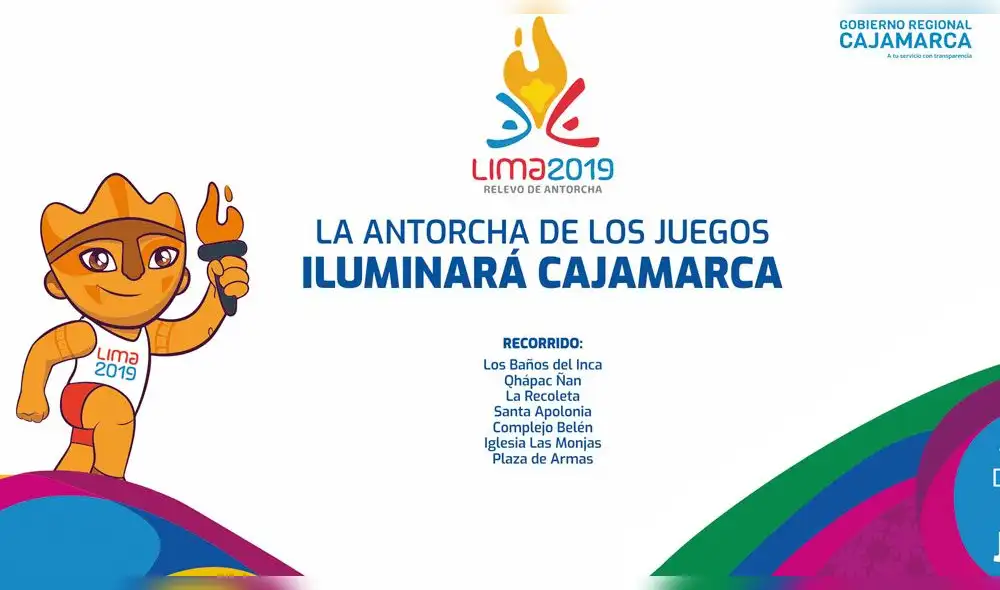 Cajamarca se prepara para recibir Antorcha Panamericana.