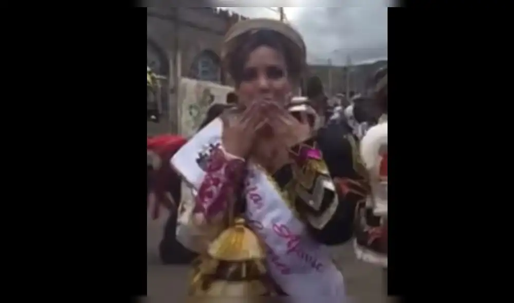 Recuerdan coreografía de Rosángela Espinoza en Fiesta de la Candelaria [VIDEOS]