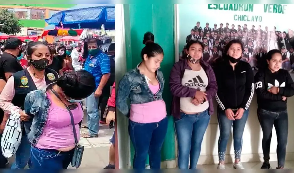 Detenidas serán investigadas por el presunto delito contra el patrimonio. Detenidas serán investigadas por el presunto delito contra el patrimonio.