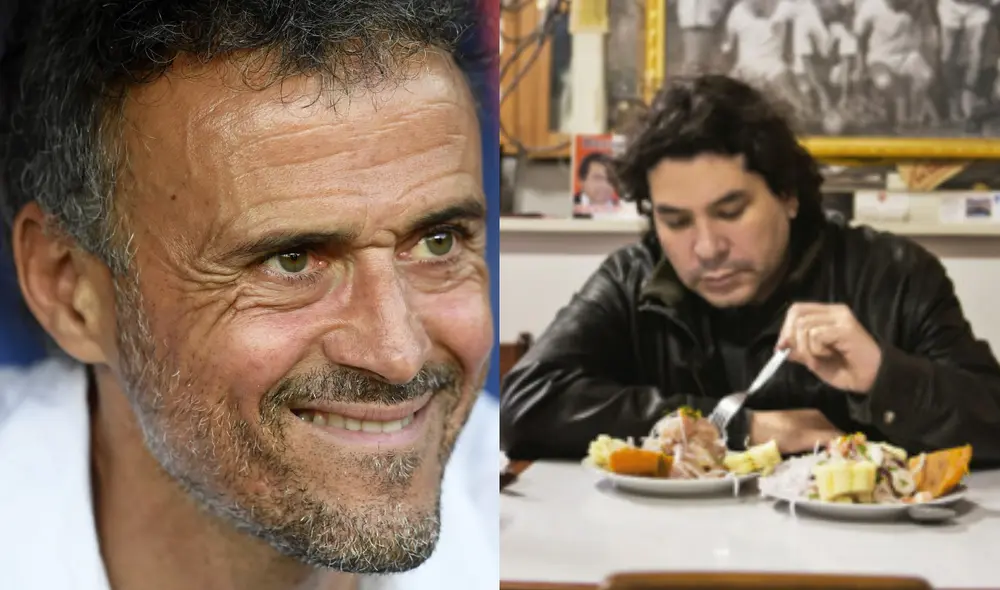 Luis Enrique decidió pasar un momento especial en el restaurante de Gastón Acurio en Doha, Qatar. Foto: composición LR/AP/Expansión