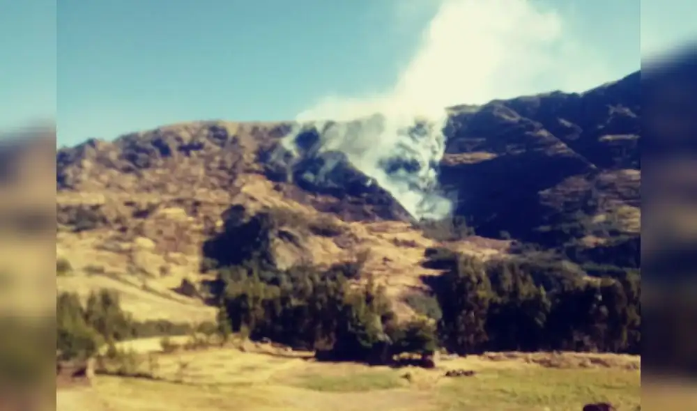 Incendio Cusco