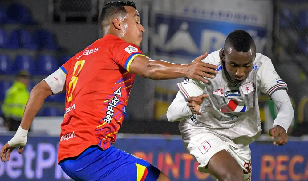 Pasto está ganando a América de Cali y lo está eliminando de la fase final de la Liga BetPlay 2022. Foto: @AmericadeCali Pasto está ganando a América de Cali y lo está eliminando de la fase final de la Liga BetPlay 2022. Foto: @AmericadeCali