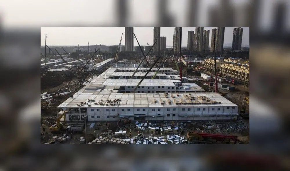 Coronavirus: mira cómo China construyó hospital de emergencias en diez días [VIDEO]