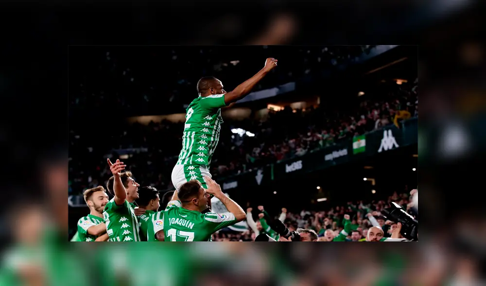 Real Betis logró una victoria importante ante el Real Madrid que le permite alejarse de zona de descenso. Foto: Difusión.