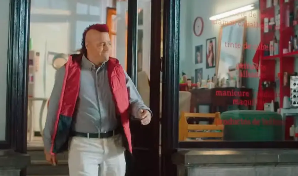 El popular Checho Ibarra forma parte de la campaña publicitario de un banco en Perú.