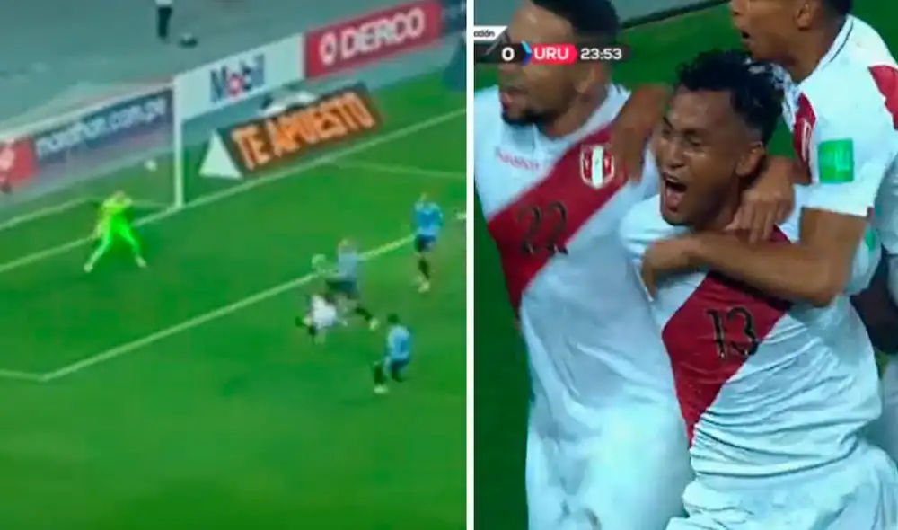 Renato Tapia hizo una pirueta para el 1-0 de Perú ante Uruguay. Foto: captura Movistar Deportes Renato Tapia hizo una pirueta para el 1-0 de Perú ante Uruguay. Foto: captura Movistar Deportes