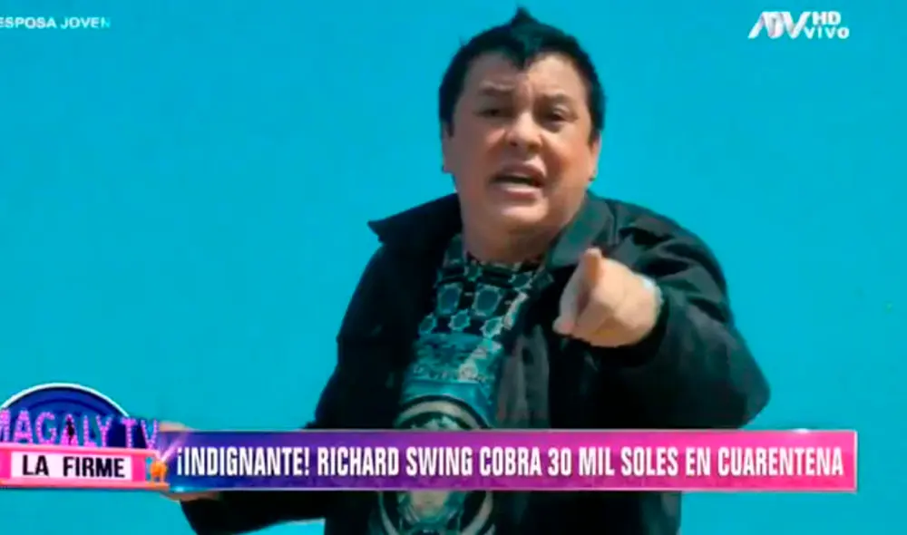 Lucía de la Cruz manda dura advertencia a Richard Swing y le pide que la no la vuelva mencionar Lucía de la Cruz manda dura advertencia a Richard Swing y le pide que la no la vuelva mencionar