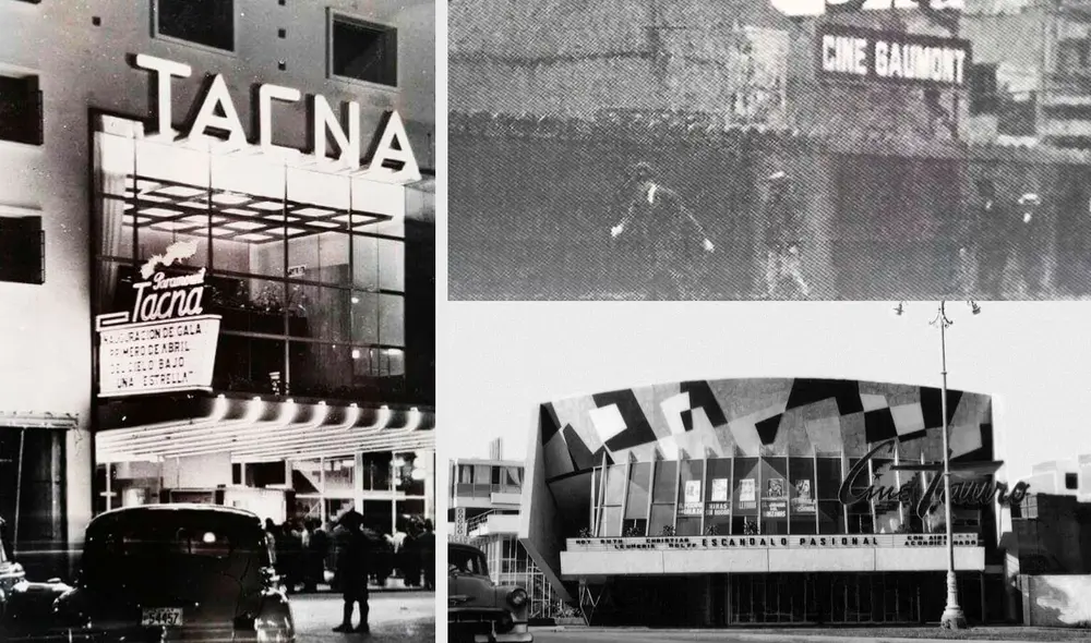 El nacimiento del cine en el Perú coincidió con otros cambios en el estilo de vida urbano como el tranvía, las luces públicas y demás. Foto: Composición LR/Lima la Única/Facebook/Revista Javierana/Movistar Plus/Captura