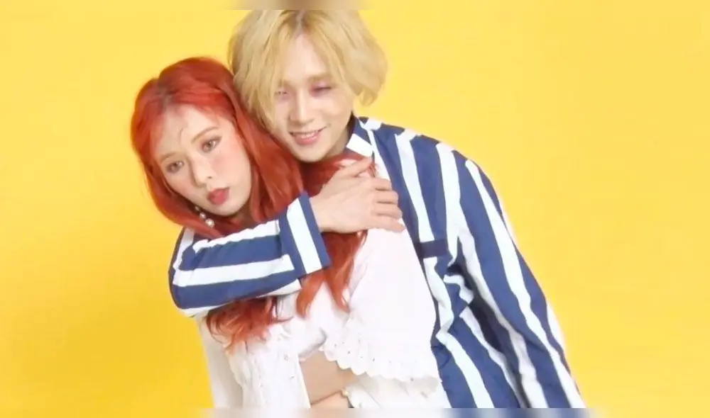 Desliza para ver más fotos de Hyuna y Dawn.