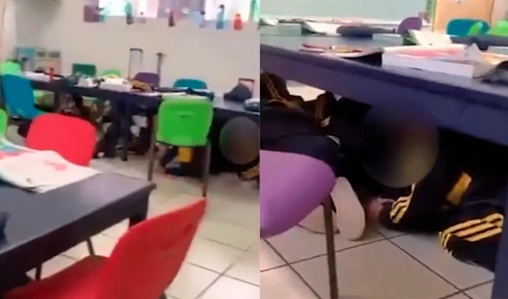 Docente infantil cantó a gritos “Shake it Off” para distraer a niños durante balacera. Foto: Twitter @Adela_Micha/ captura Docente infantil cantó a gritos “Shake it Off” para distraer a niños durante balacera. Foto: Twitter @Adela_Micha/ captura