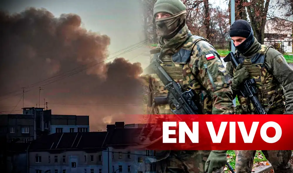 Medios polacos informaron este martes el deceso de dos personas en la frontera con Ucrania. Foto: composición LR/EFE/Rtve