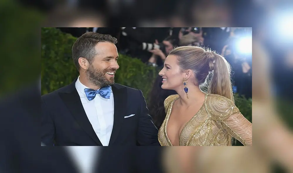 NEW YORK, NY - MAY 01:  Ryan Reynolds (L) and Blake Lively attend the "Rei Kawakubo/Comme des Garcons: Art Of The In-Between" Costume Institute Gala at Metropolitan Museum of Art on May 1, 2017 in New York City.  (Photo by Dia Dipasupil/Getty Images For Entertainment Weekly)