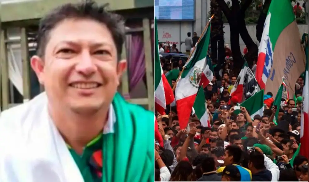 Copa Confederaciones: le dijo a su esposa que iba a la tienda y apareció en Rusia Copa Confederaciones: le dijo a su esposa que iba a la tienda y apareció en Rusia