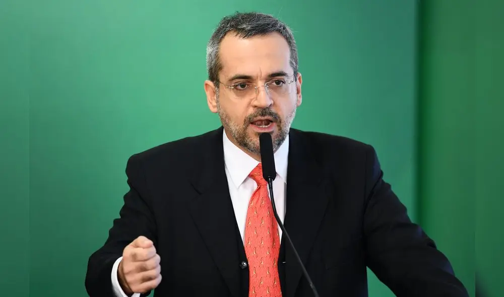 Abraham Weintraub, ministro de Educación de Brasil. Foto: AFP.