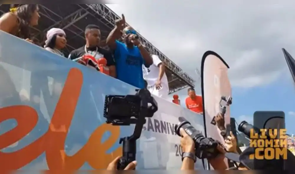 “No entiende nada de nuestra cultura. Pido perdón en su nombre. Siempre está en modo seguridad", expresó la intérprete. (Foto: Captura)