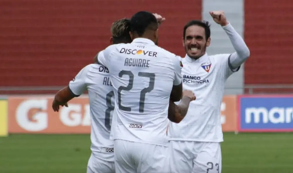 LDU Quito derrotó a la Universidad Católica en la fecha 5 de la Liga Pro. | Foto: LDU Quito