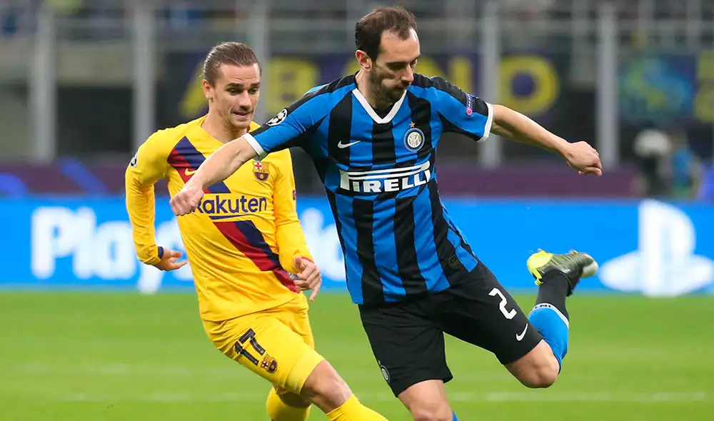 Barcelona se mide con Inter en Italia por la Champions League. Foto: EFE
