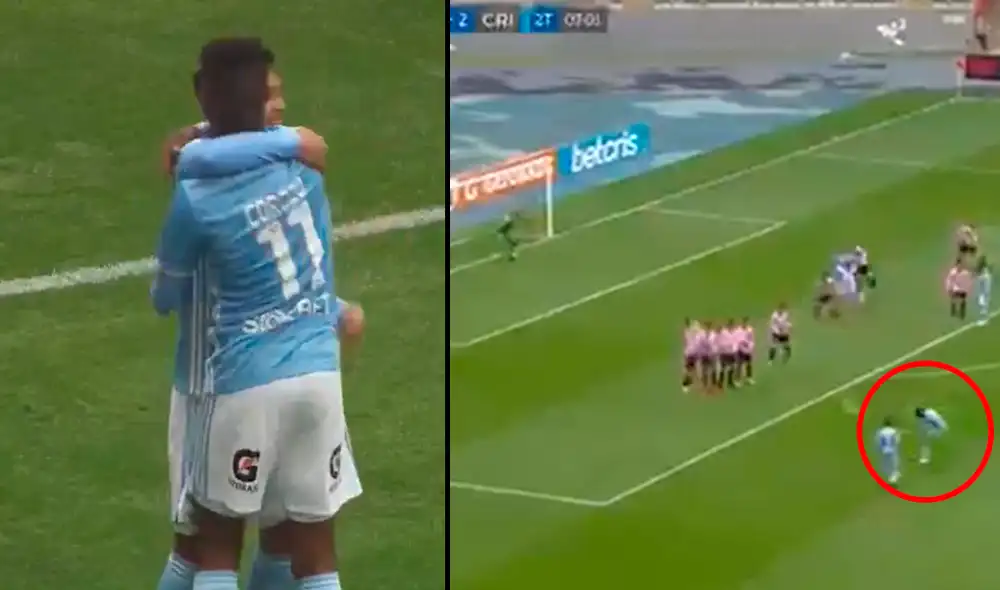 Gol de Corozo y Távara en Sporting Cristal. Foto: Gol Perú Gol de Corozo y Távara en Sporting Cristal. Foto: Gol Perú