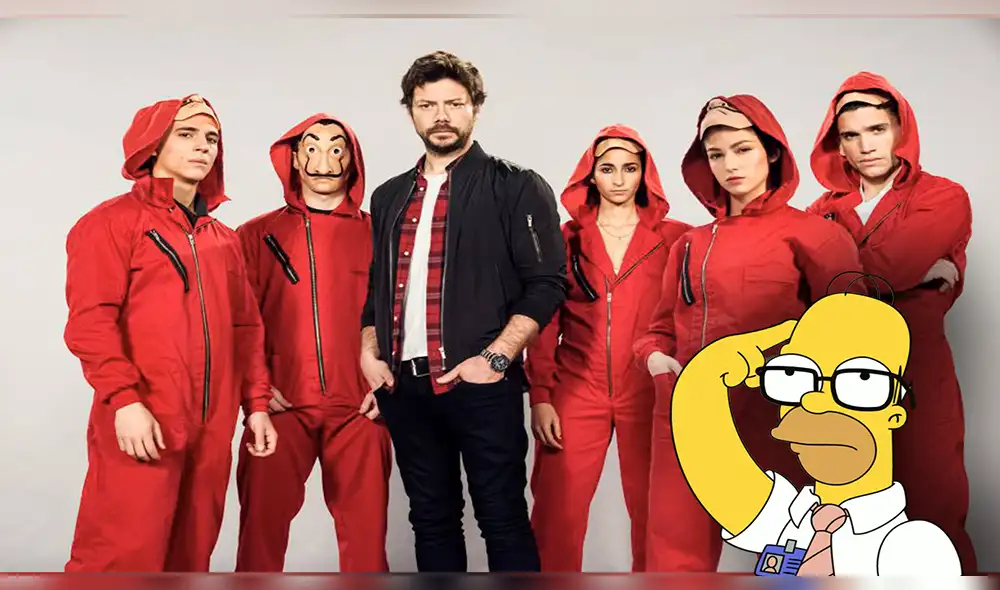La casa de papel: Personajes se convierten en habitantes de Sprinfield [FOTOS]