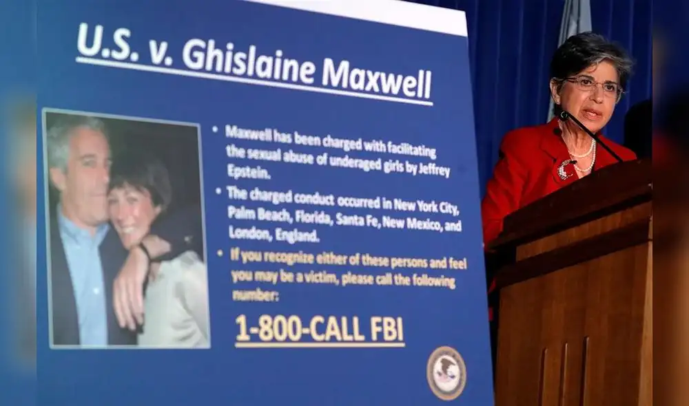 Audrey Strauss explica detención de exnovia de Epstein. Foto: EFE.