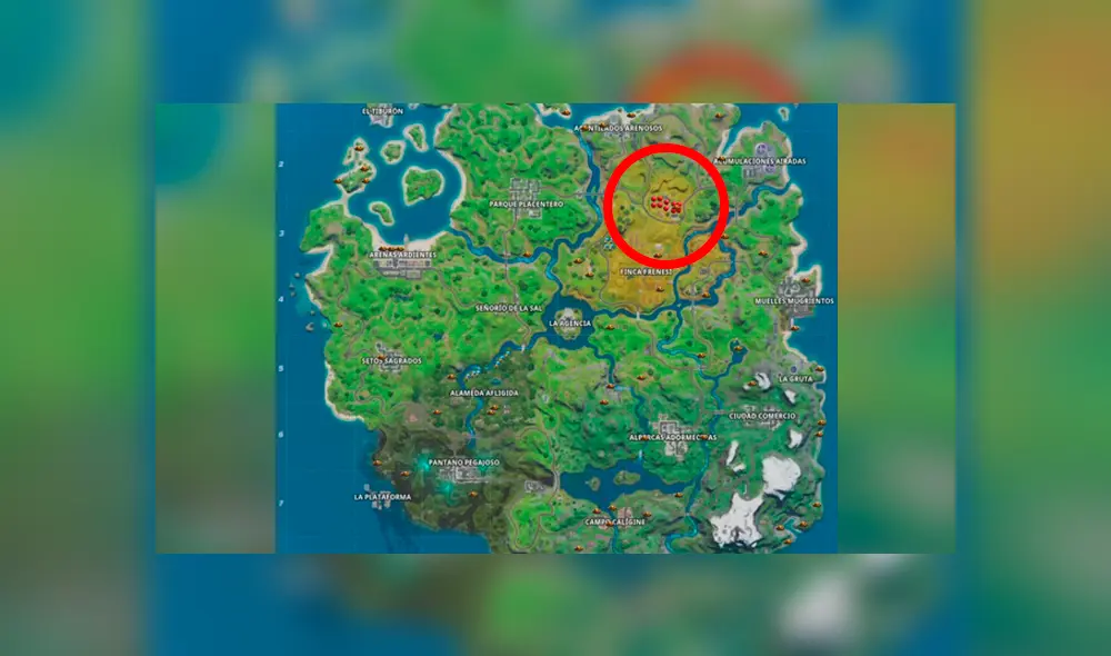 Ubicación del Huerto (imagen: Meristation)