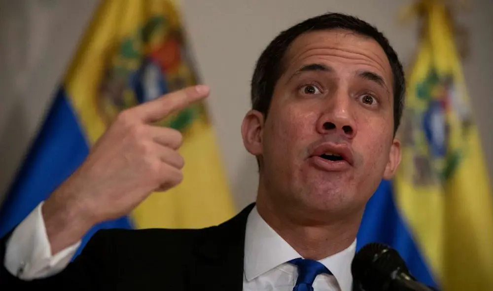 Crisis. Guaidó señaló que existe "ausencia de democracia". Foto: EFE