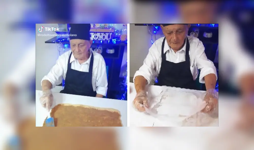 Desliza las imágenes para ver más detalles de este abuelito que es viral en TikTok.