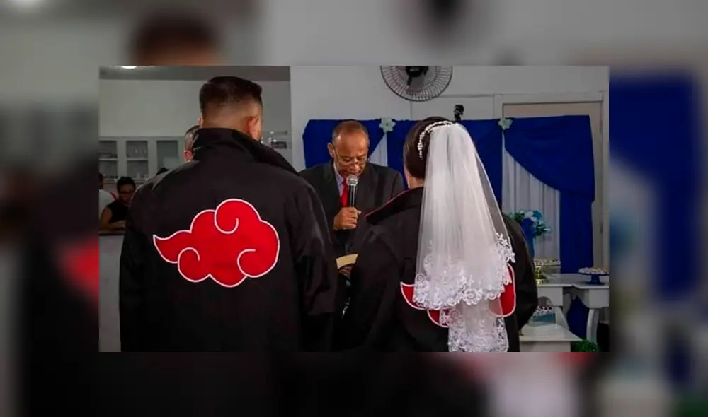 Desliza para ver los detalles de esta boda temática que causa sensación en Facebook. Foto: Captura. Desliza para ver los detalles de esta boda temática que causa sensación en Facebook. Foto: Captura.