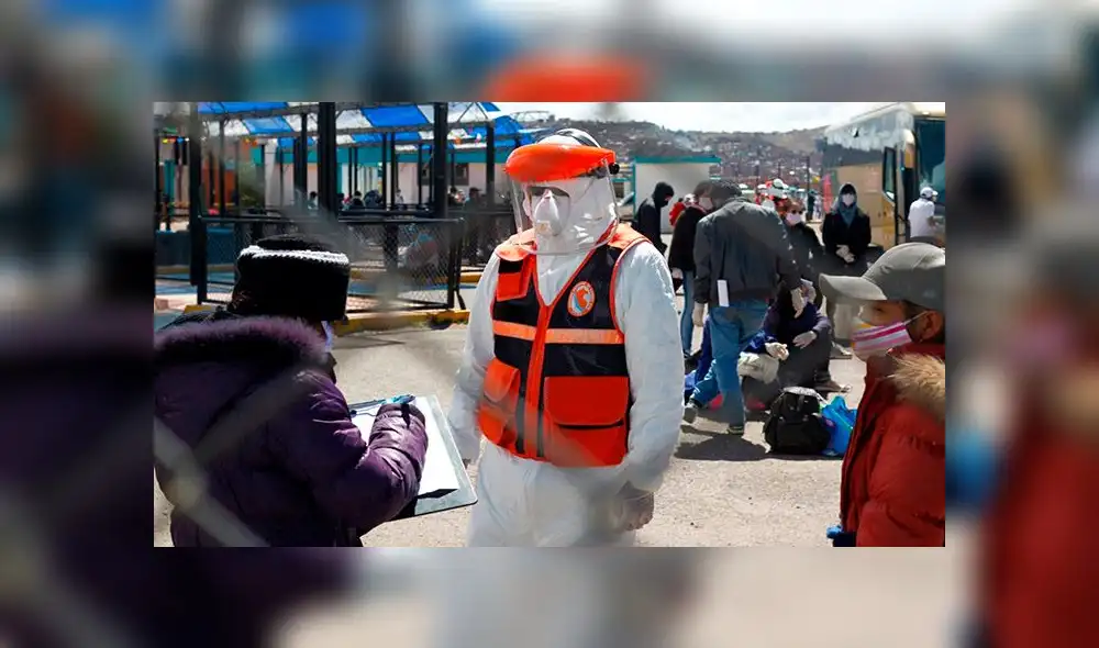 PRUEBAS. Todos los pasajeros pasaron las pruebas rápidas antes de viajar.