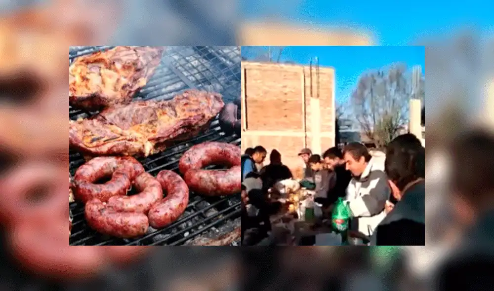 Ninguno de los asistentes guardaba distancia ni usaba mascarilla. Foto: Composición / Radio Mitre / Crónica. Ninguno de los asistentes guardaba distancia ni usaba mascarilla. Foto: Composición / Radio Mitre / Crónica.