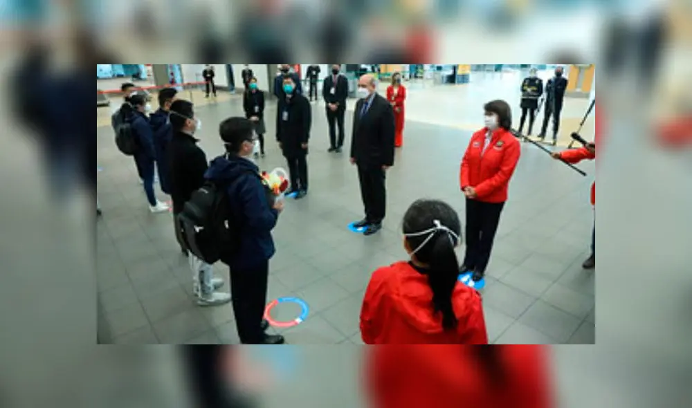 Delegación de China fue recibido por la ministra de salud y el Canciller de la República. Créditos: Minsa. Delegación de China fue recibido por la ministra de salud y el Canciller de la República. Créditos: Minsa.