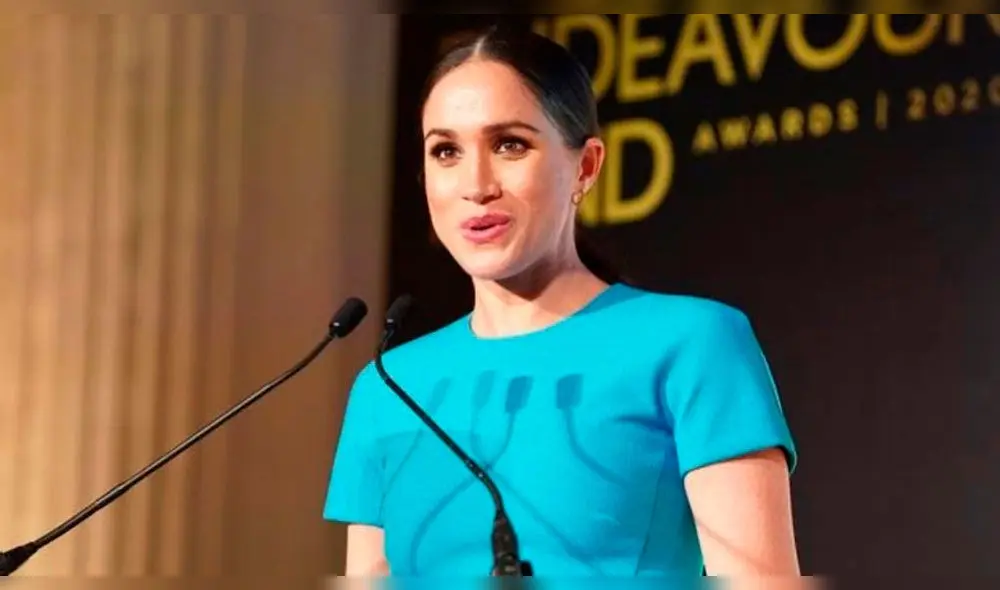 Meghan Markle en los premios  Endeavour. Foto: Instagram